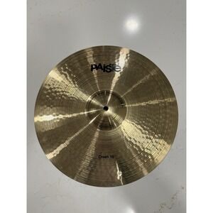 EUC Paiste 16" Crash Cymbal Made In Switzerland Est 1164 Grams